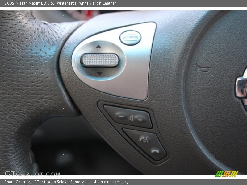 Winter Frost White / Frost Leather 2009 Nissan Maxima 3.5 S