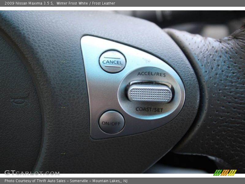 Winter Frost White / Frost Leather 2009 Nissan Maxima 3.5 S
