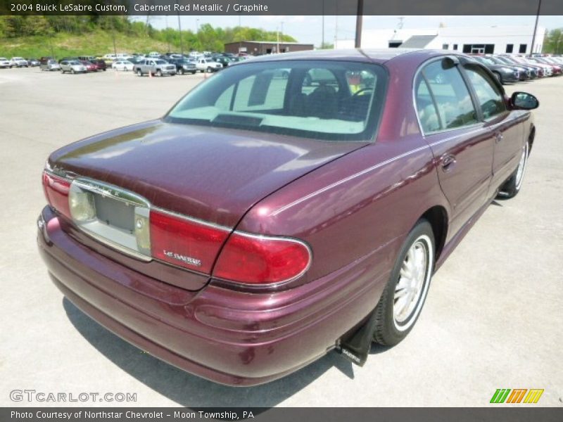 Cabernet Red Metallic / Graphite 2004 Buick LeSabre Custom