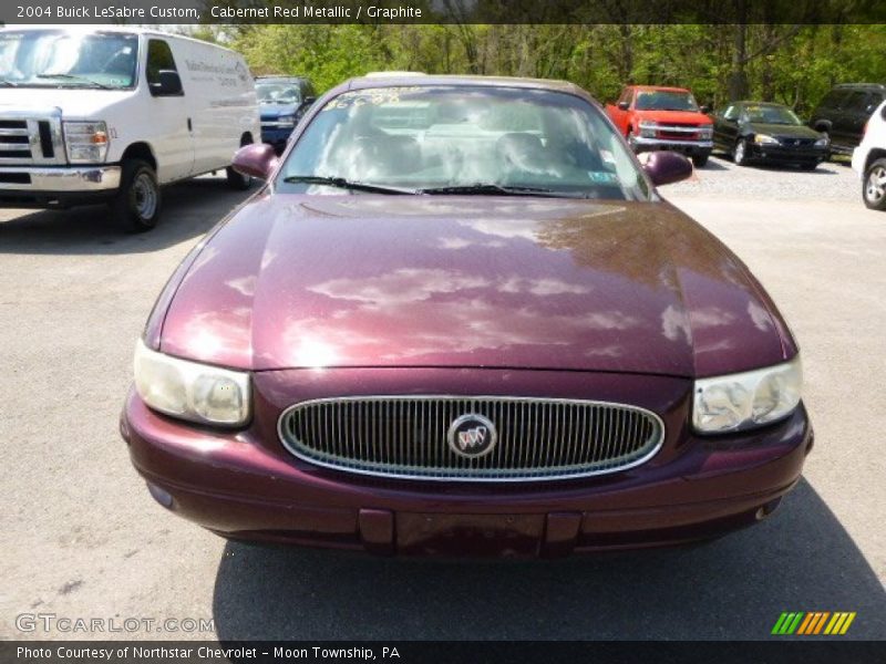 Cabernet Red Metallic / Graphite 2004 Buick LeSabre Custom