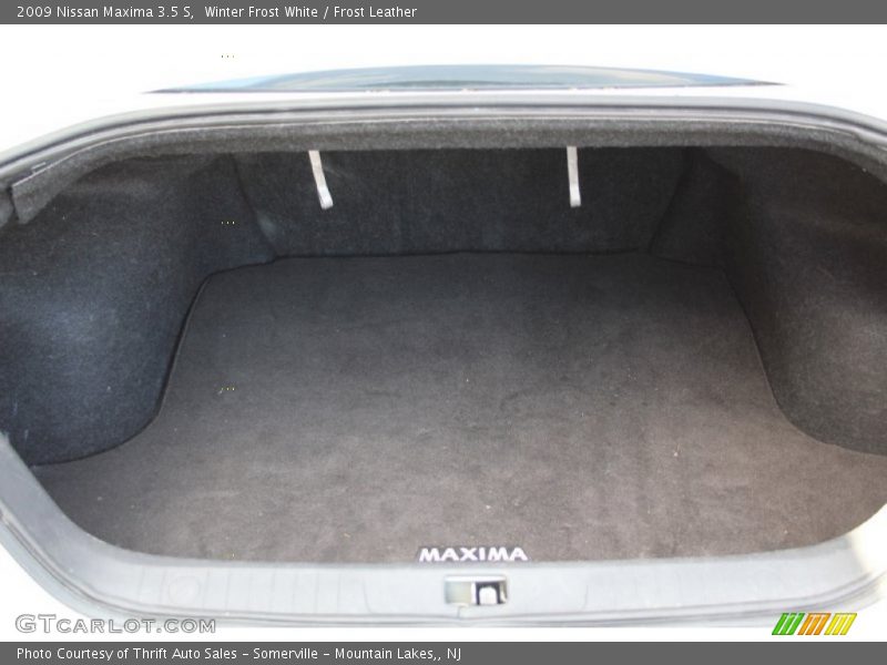 Winter Frost White / Frost Leather 2009 Nissan Maxima 3.5 S