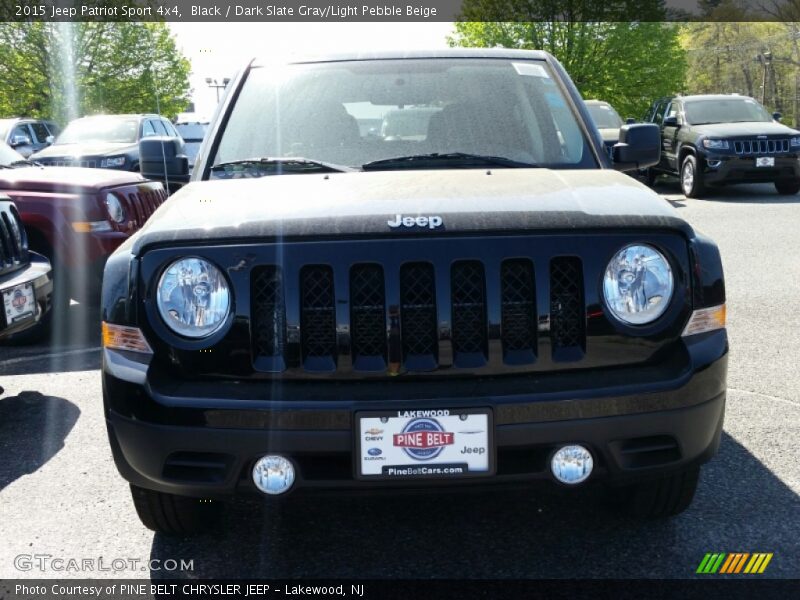 Black / Dark Slate Gray/Light Pebble Beige 2015 Jeep Patriot Sport 4x4