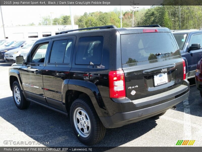 Black / Dark Slate Gray/Light Pebble Beige 2015 Jeep Patriot Sport 4x4
