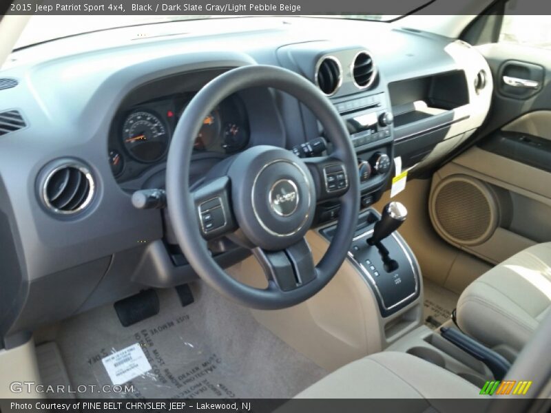 Black / Dark Slate Gray/Light Pebble Beige 2015 Jeep Patriot Sport 4x4