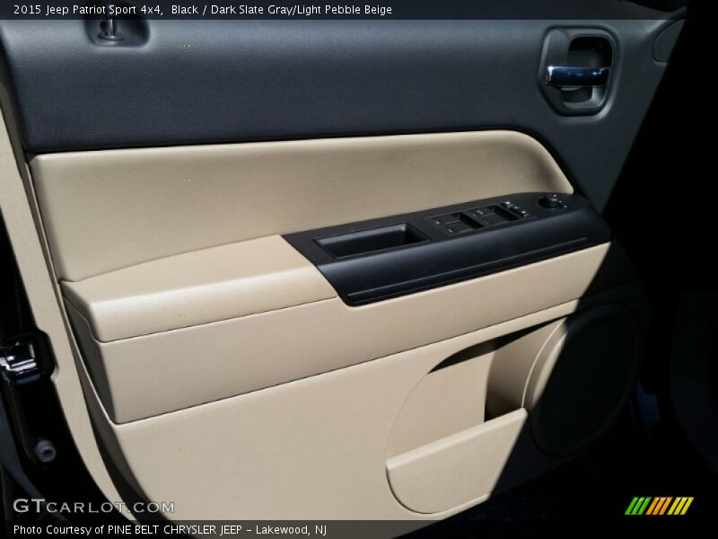 Black / Dark Slate Gray/Light Pebble Beige 2015 Jeep Patriot Sport 4x4