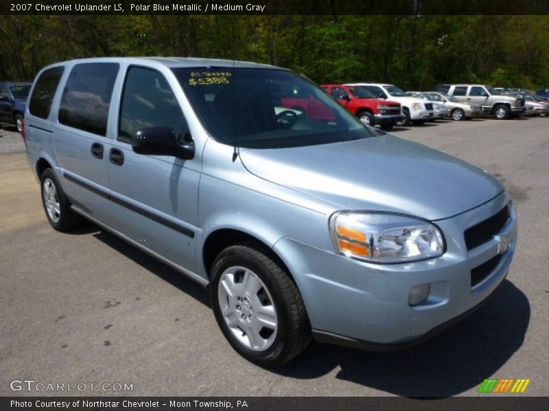 Polar Blue Metallic / Medium Gray 2007 Chevrolet Uplander LS