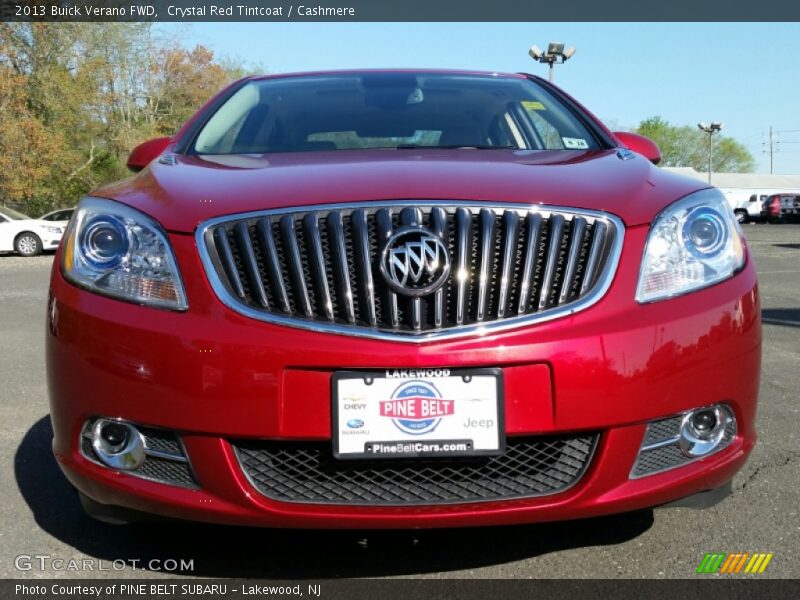 Crystal Red Tintcoat / Cashmere 2013 Buick Verano FWD