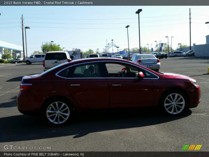 Crystal Red Tintcoat / Cashmere 2013 Buick Verano FWD