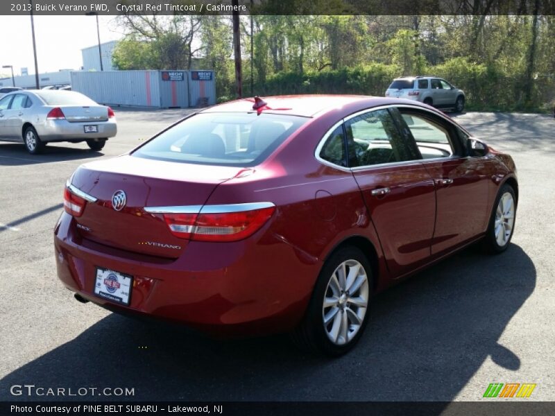 Crystal Red Tintcoat / Cashmere 2013 Buick Verano FWD