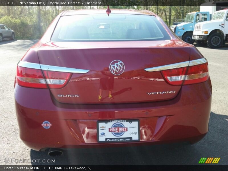 Crystal Red Tintcoat / Cashmere 2013 Buick Verano FWD