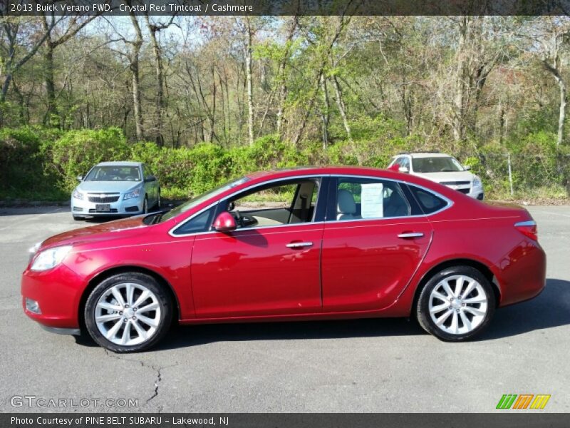Crystal Red Tintcoat / Cashmere 2013 Buick Verano FWD