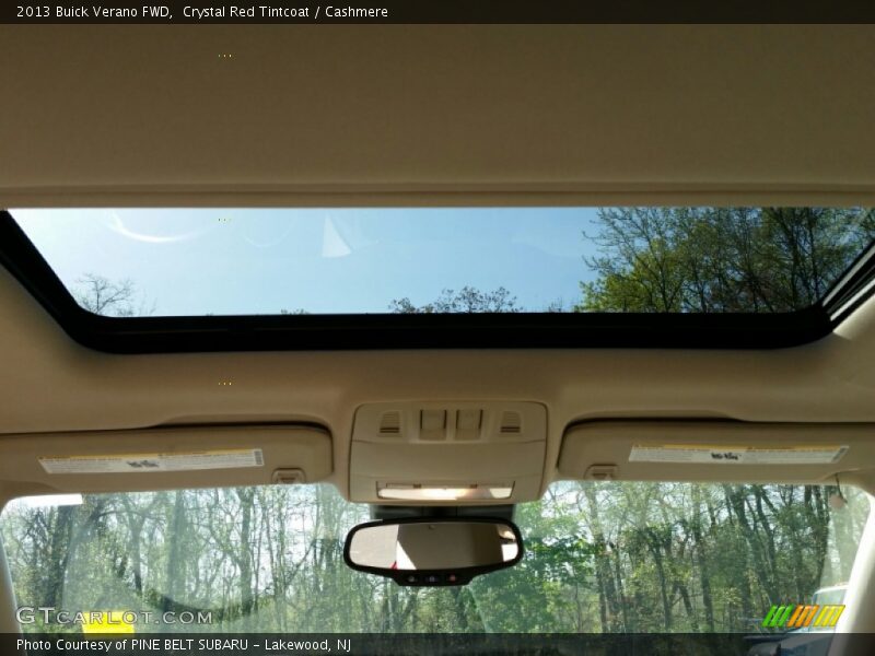 Crystal Red Tintcoat / Cashmere 2013 Buick Verano FWD