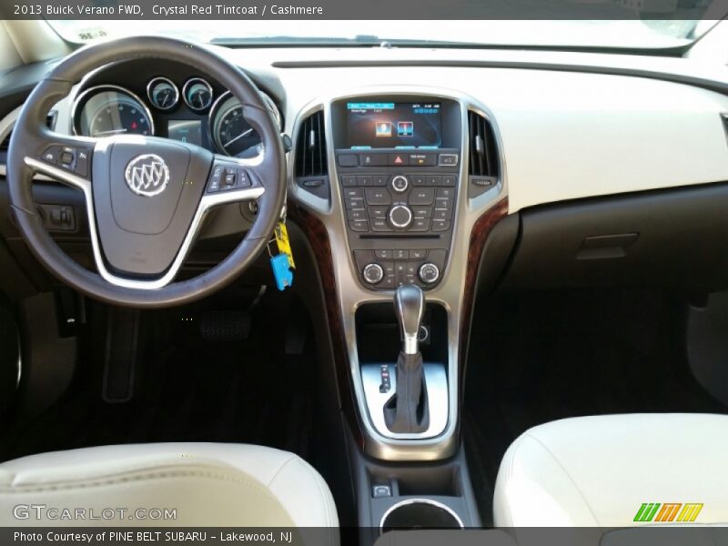 Crystal Red Tintcoat / Cashmere 2013 Buick Verano FWD
