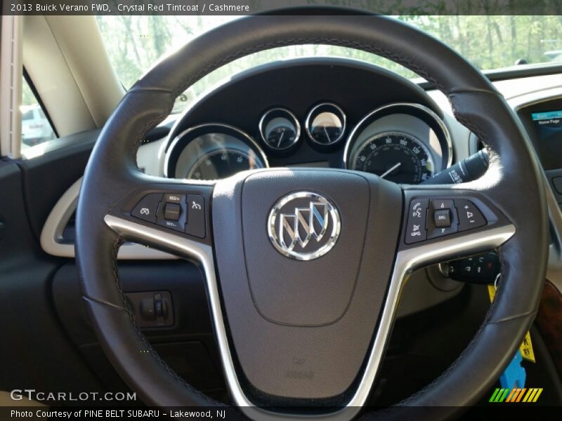 Crystal Red Tintcoat / Cashmere 2013 Buick Verano FWD