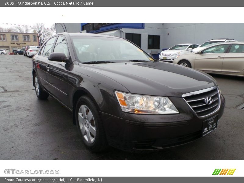 Cocoa Metallic / Camel 2009 Hyundai Sonata GLS