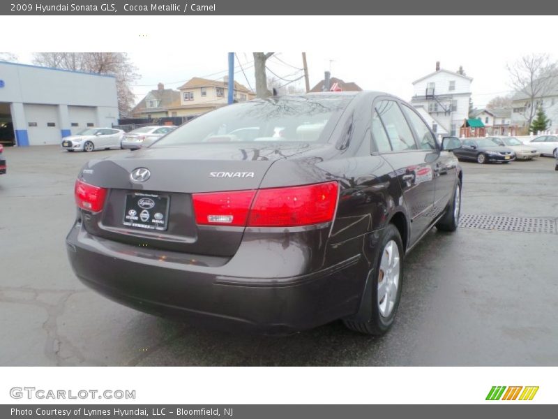 Cocoa Metallic / Camel 2009 Hyundai Sonata GLS