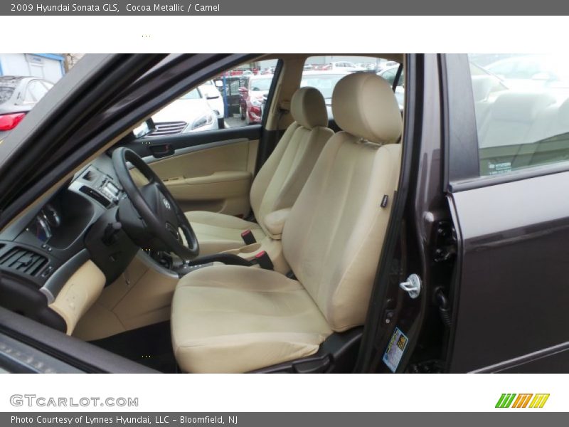 Cocoa Metallic / Camel 2009 Hyundai Sonata GLS