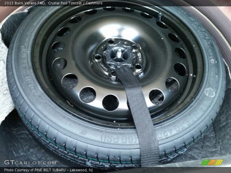 Crystal Red Tintcoat / Cashmere 2013 Buick Verano FWD