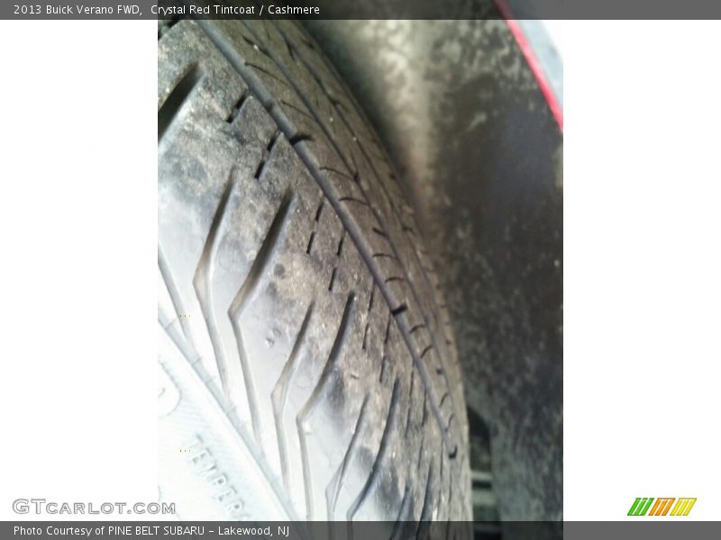 Crystal Red Tintcoat / Cashmere 2013 Buick Verano FWD