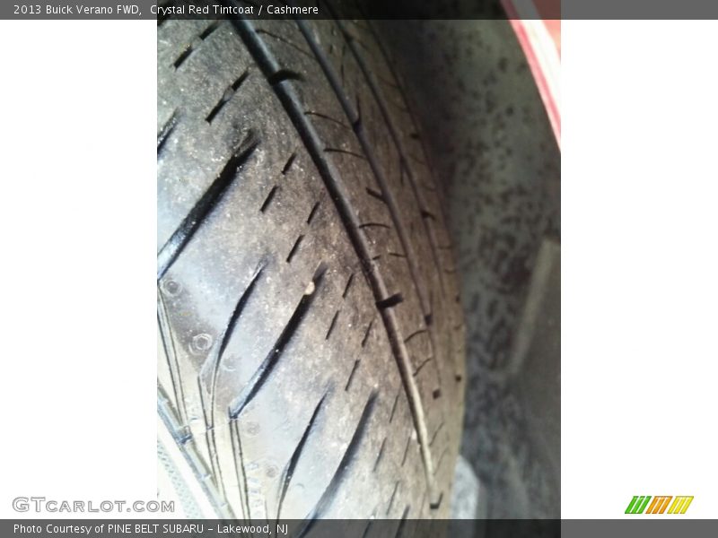 Crystal Red Tintcoat / Cashmere 2013 Buick Verano FWD