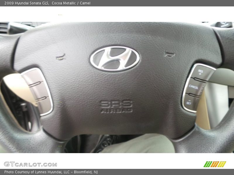 Cocoa Metallic / Camel 2009 Hyundai Sonata GLS