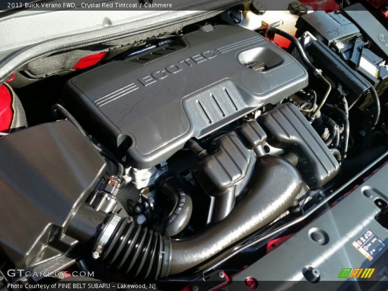 Crystal Red Tintcoat / Cashmere 2013 Buick Verano FWD
