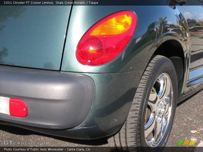 Shale Green Metallic / Taupe 2001 Chrysler PT Cruiser Limited