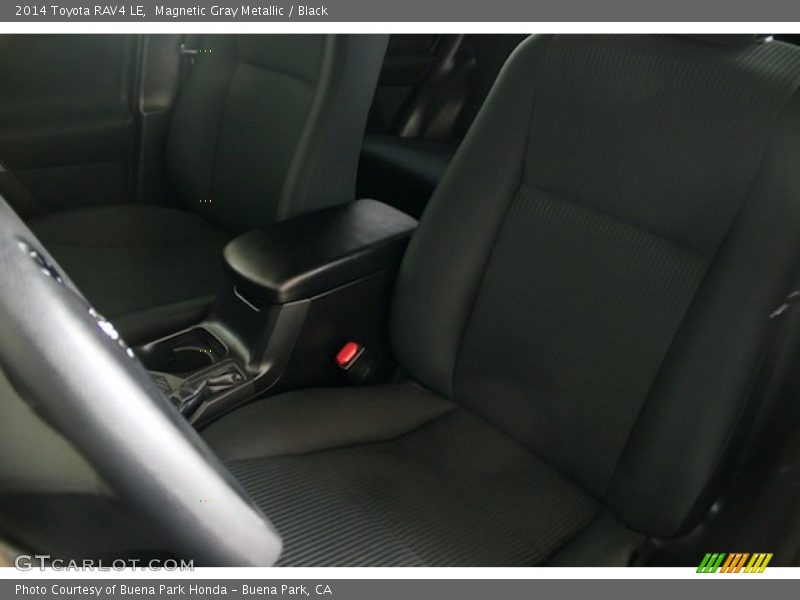Magnetic Gray Metallic / Black 2014 Toyota RAV4 LE