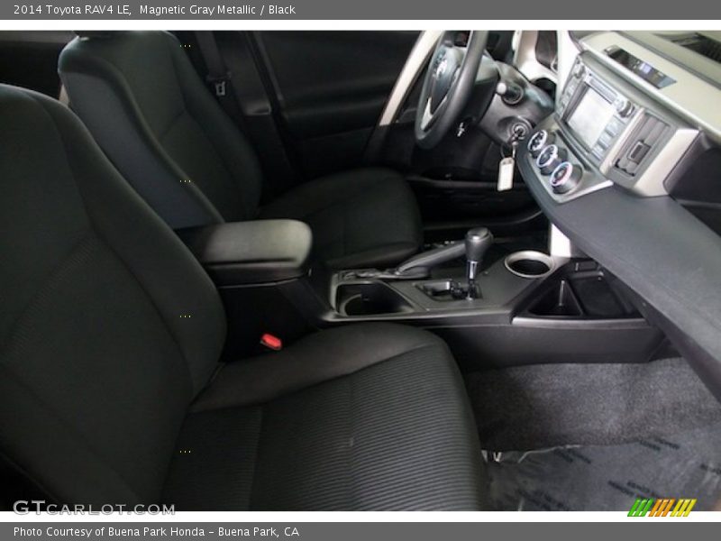 Magnetic Gray Metallic / Black 2014 Toyota RAV4 LE