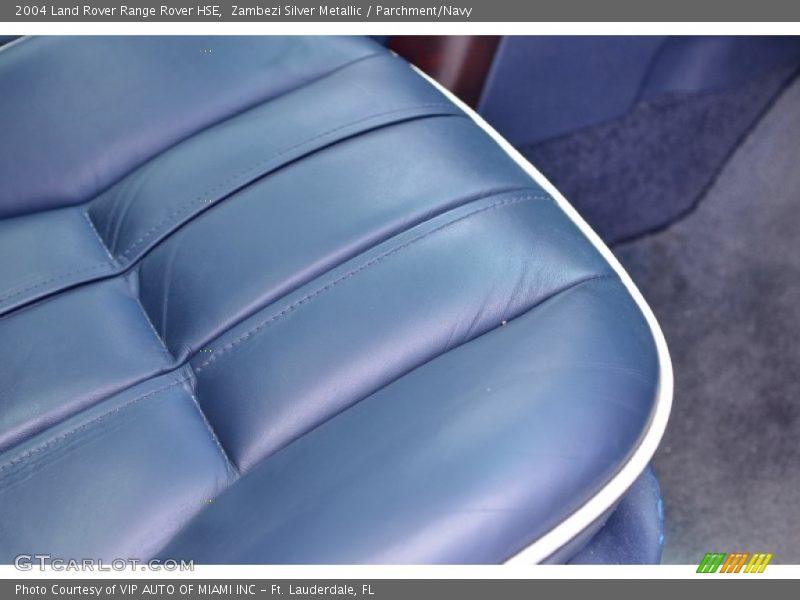 Zambezi Silver Metallic / Parchment/Navy 2004 Land Rover Range Rover HSE