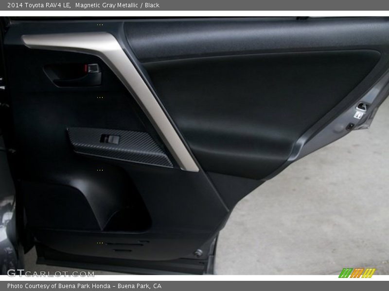 Magnetic Gray Metallic / Black 2014 Toyota RAV4 LE