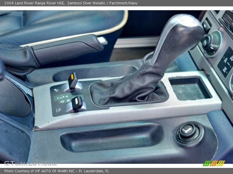 Zambezi Silver Metallic / Parchment/Navy 2004 Land Rover Range Rover HSE
