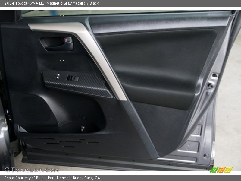 Magnetic Gray Metallic / Black 2014 Toyota RAV4 LE