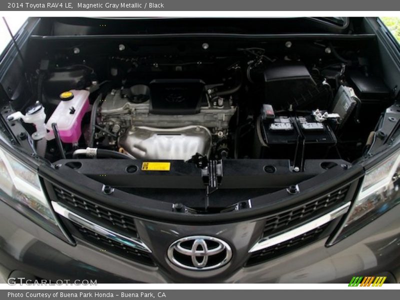 Magnetic Gray Metallic / Black 2014 Toyota RAV4 LE