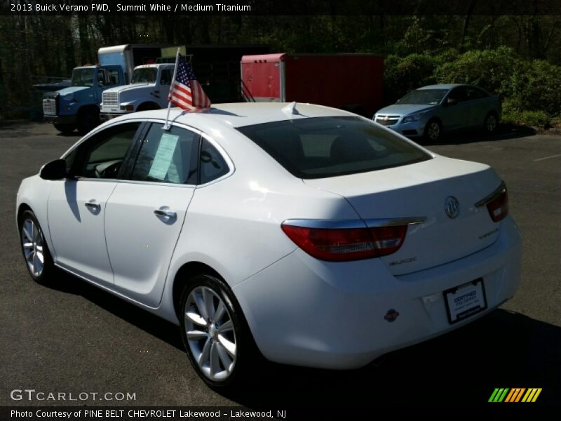 Summit White / Medium Titanium 2013 Buick Verano FWD