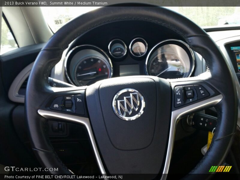 Summit White / Medium Titanium 2013 Buick Verano FWD