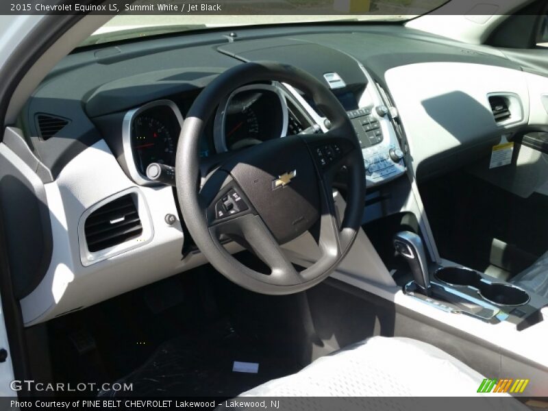 Summit White / Jet Black 2015 Chevrolet Equinox LS