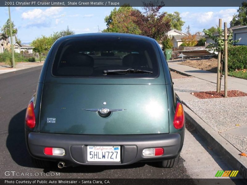 Shale Green Metallic / Taupe 2001 Chrysler PT Cruiser Limited
