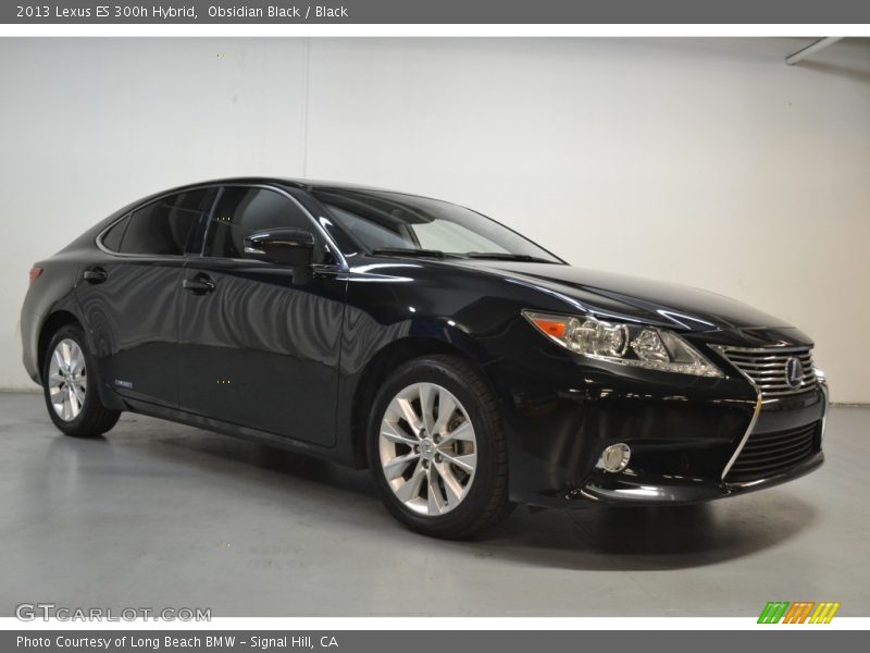 Obsidian Black / Black 2013 Lexus ES 300h Hybrid