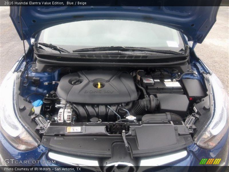 Blue / Beige 2016 Hyundai Elantra Value Edition