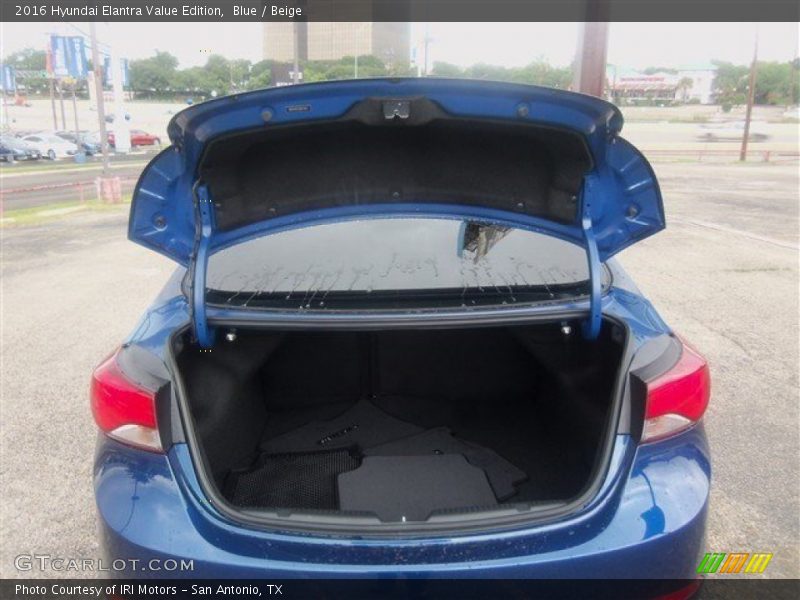Blue / Beige 2016 Hyundai Elantra Value Edition