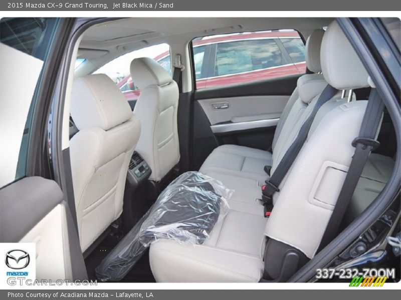 Jet Black Mica / Sand 2015 Mazda CX-9 Grand Touring