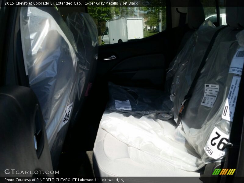 Cyber Gray Metallic / Jet Black 2015 Chevrolet Colorado LT Extended Cab