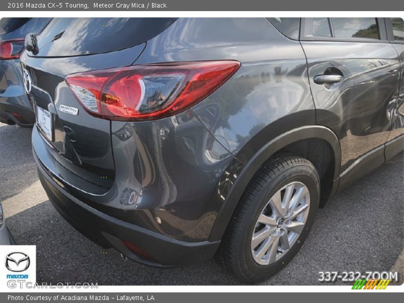 Meteor Gray Mica / Black 2016 Mazda CX-5 Touring