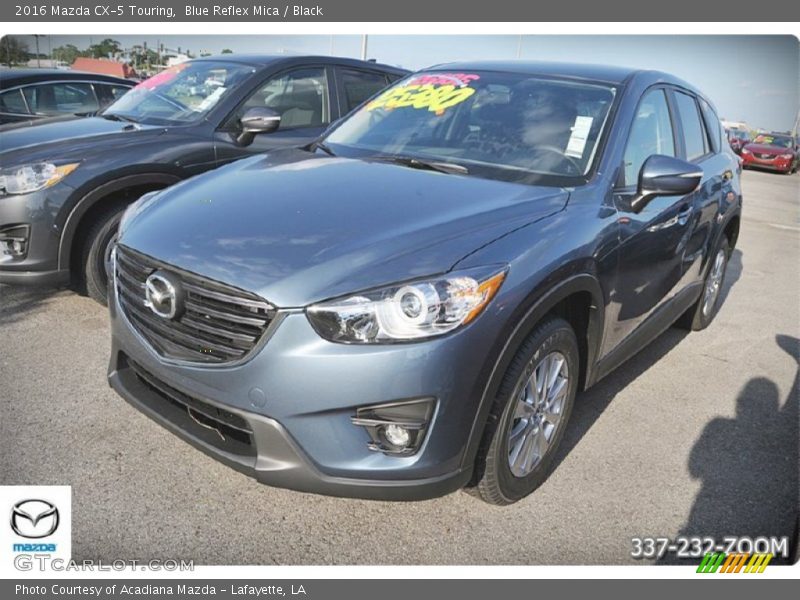 Blue Reflex Mica / Black 2016 Mazda CX-5 Touring