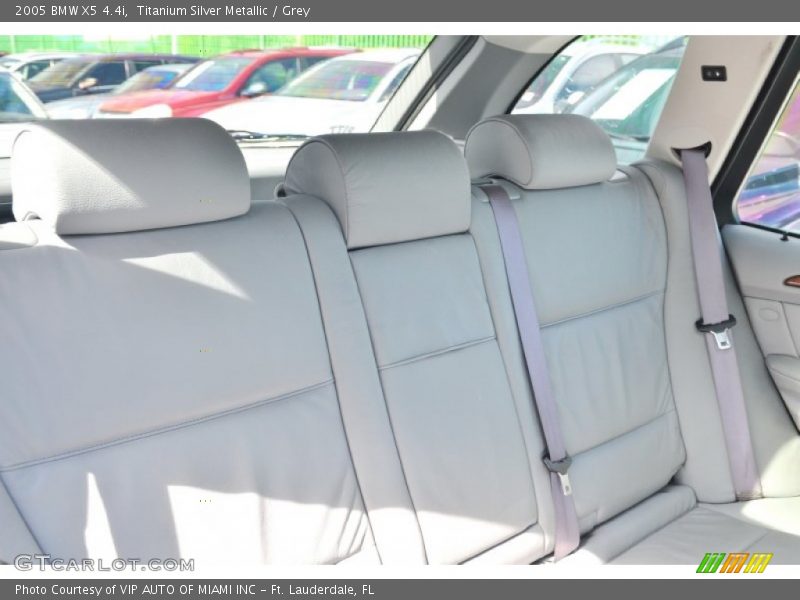 Titanium Silver Metallic / Grey 2005 BMW X5 4.4i
