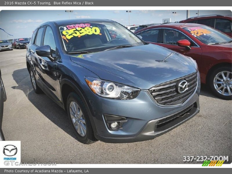 Blue Reflex Mica / Black 2016 Mazda CX-5 Touring