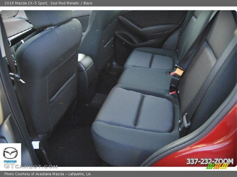 Soul Red Metallic / Black 2016 Mazda CX-5 Sport