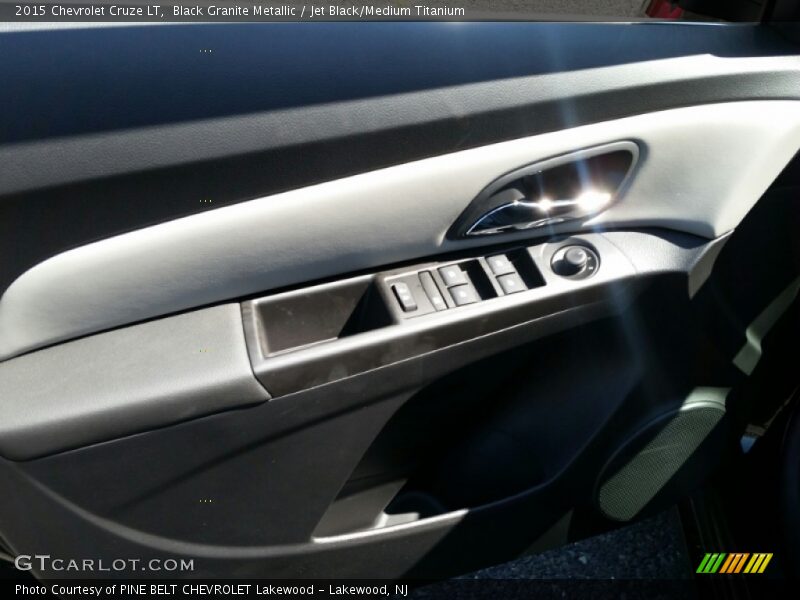 Black Granite Metallic / Jet Black/Medium Titanium 2015 Chevrolet Cruze LT