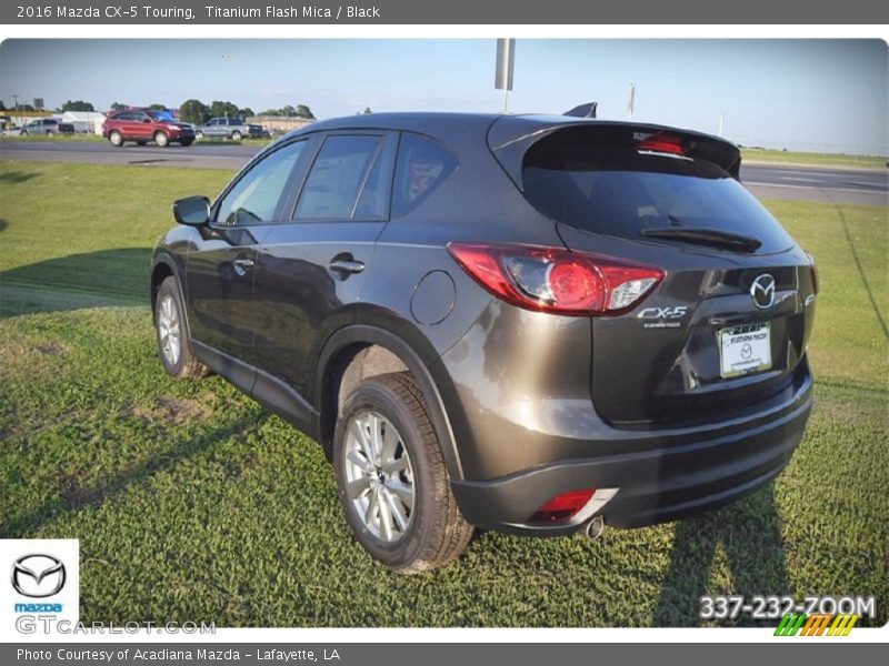 Titanium Flash Mica / Black 2016 Mazda CX-5 Touring